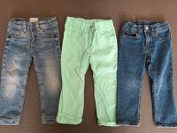 3 Hosen Set Mädchen Jeans und hellgrün (86/92) Nordrhein-Westfalen - Ratingen Vorschau