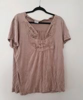 Shirt Spitze MS beige Braun 48 Hessen - Mühlheim am Main Vorschau