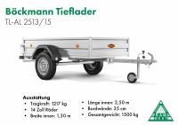 Böckmann PKW Anhänger Tieflader TL- AL 2513/15, 1,5t Brandenburg - Treuenbrietzen Vorschau