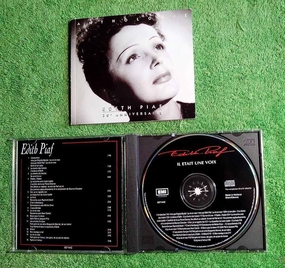 Chanson 10-CD Edith Piaf 30e Anniversaire L'Integrale 1946-1963 in Berlin