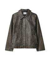 NA-KD PU Jacke Gr. 44 Grau Düsseldorf - Bilk Vorschau
