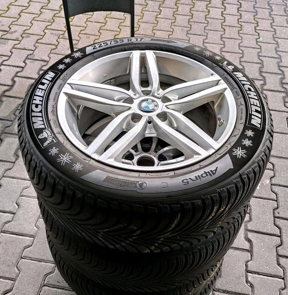 ✓ BMW X1 F48 X2 F39 WINTERREIFEN ALUFELGEN 225/55 R17 WINTERRÄDER in Herten