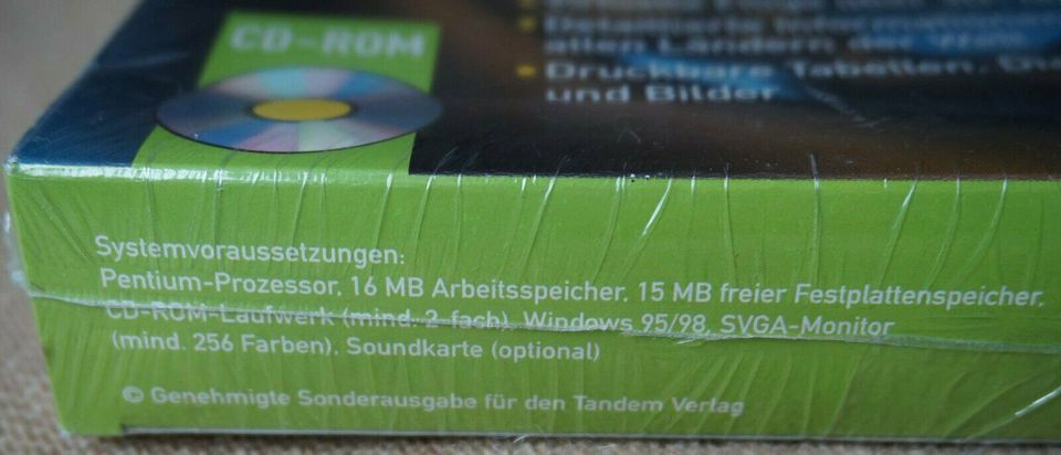 Tandem Verlag CD Software 3D Weltatlas Am PC die Erde erforschen in Ludwigshafen