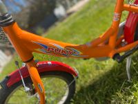 Puky Fahrrad orange 16 Zoll sehr guter Zustand München - Allach-Untermenzing Vorschau