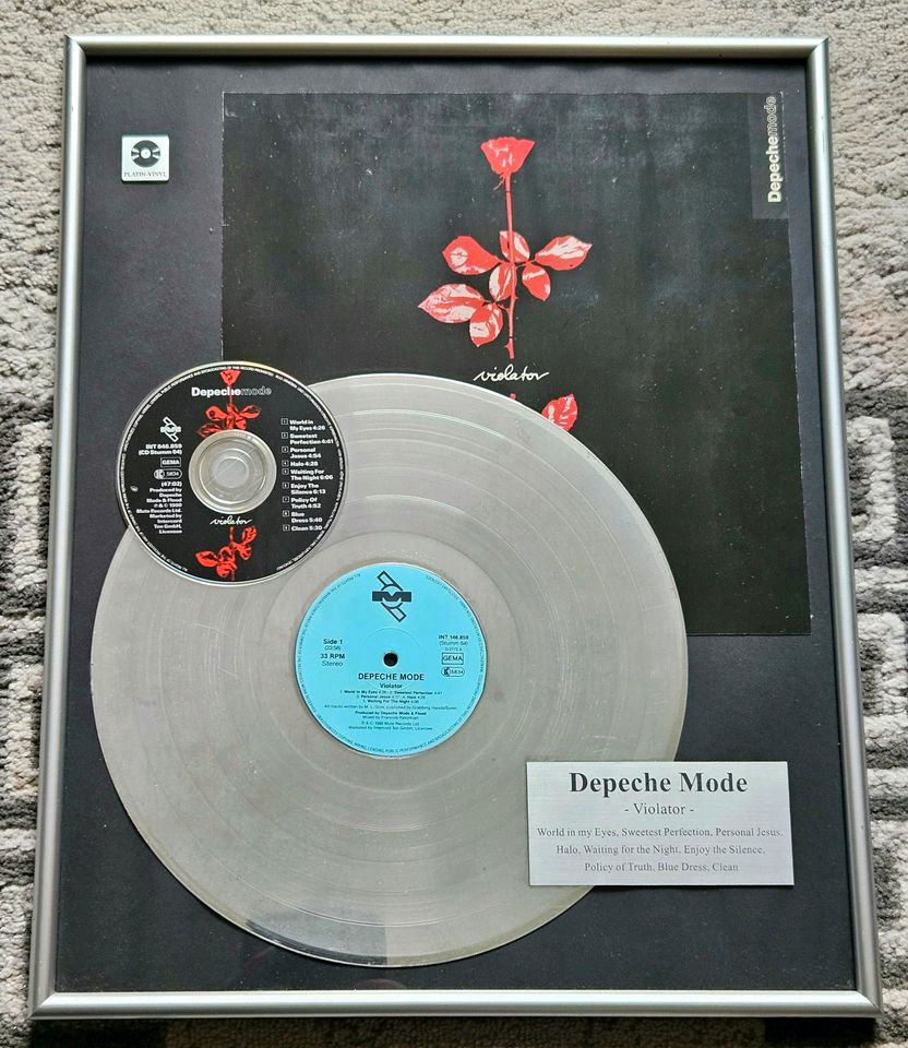 Depeche Mode Award ‼️ Violator ‼️ Platin - Vinyl in Neuwied