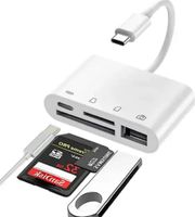 USB C auf USB 3.0 SD TF Kartenleser Typ C OTG adapter 4in 1 Macbo Nordrhein-Westfalen - Gronau (Westfalen) Vorschau