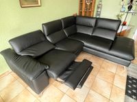 Leder Rundecke-Sofa mit elektrischer Relaxposition Niedersachsen - Delmenhorst Vorschau