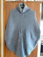 reduziert Warmer Rollkragen Poncho Gr.S/M grau Niedersachsen - Edemissen Vorschau