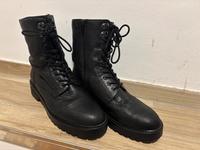 Salamander Hennia Schnürboots Stiefel Größe 40 Schwarz Leder Hessen - Großalmerode Vorschau