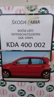 Seitenblenden Skoda Fabia Türblenden Lackschutz Zierleiste Bumper Baden-Württemberg - Bermatingen Vorschau