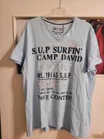 Camp David T-Shirt XL hellblau Düsseldorf - Pempelfort Vorschau