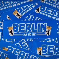 100x Berlin Sticker | Aufkleber Ha Ho He | Fußball Fanartikel Rheinland-Pfalz - Armsheim Vorschau