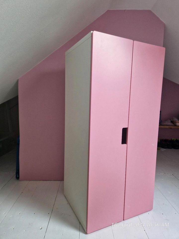 Ikea☆ Kinder ☆Schrank ☆Stuva ☆weiß /rosa in Wolfsburg