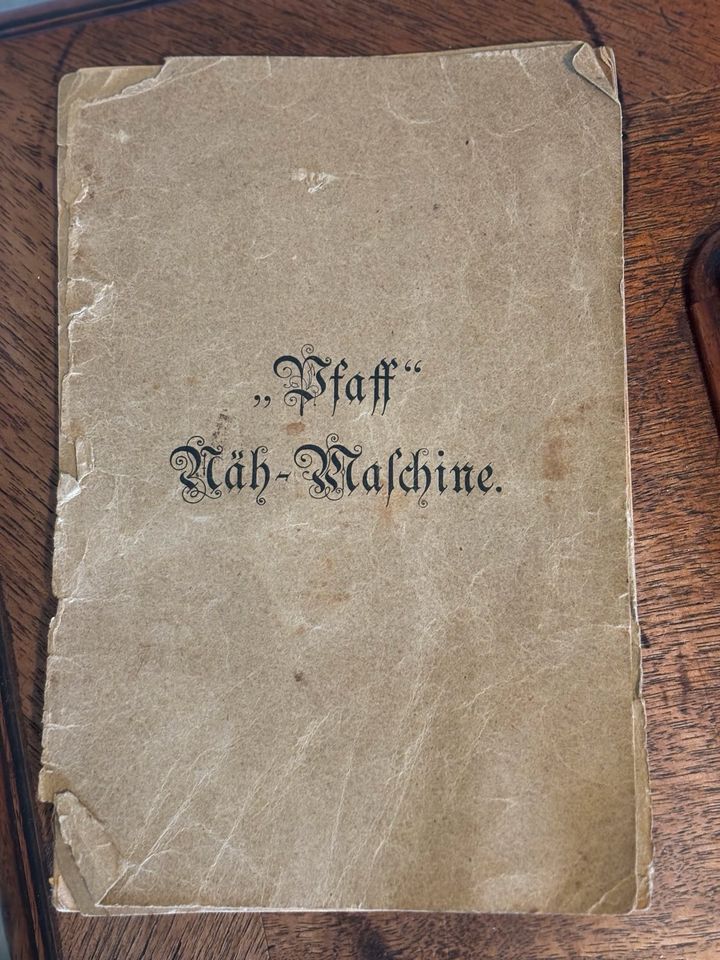 Pfaff Nähmaschine um Jahrgang 1900 in Würzburg