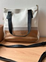 Seltene Fossil Lederhandtasche Beige/Braun Top Zustand Hessen - Habichtswald Vorschau