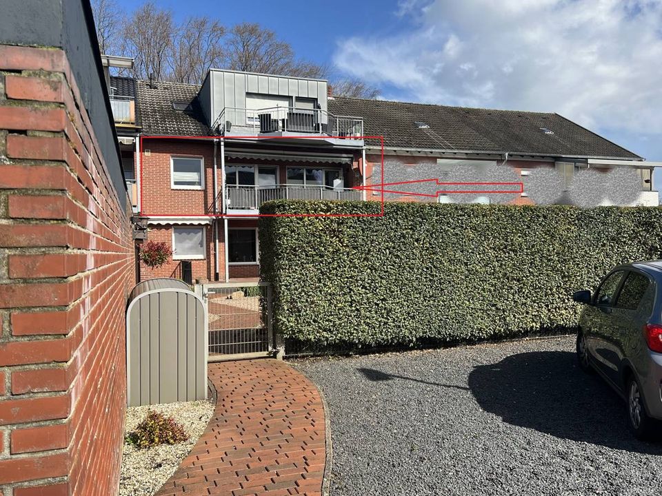 Stilvolle Etagenwohnung mit großzügigem Balkon in Südlage in Bocholt