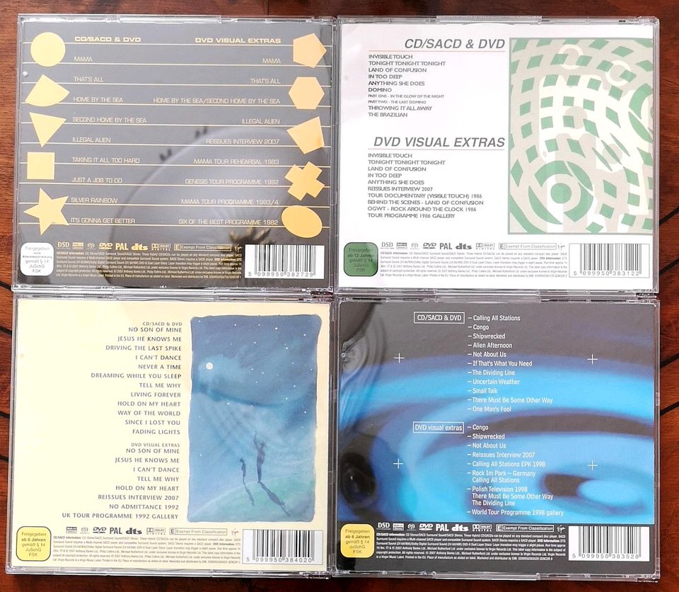 GENESIS 1983 - 1998 SACD / DVD 5.1 MIX TOP NEUWERTIG in Harsefeld