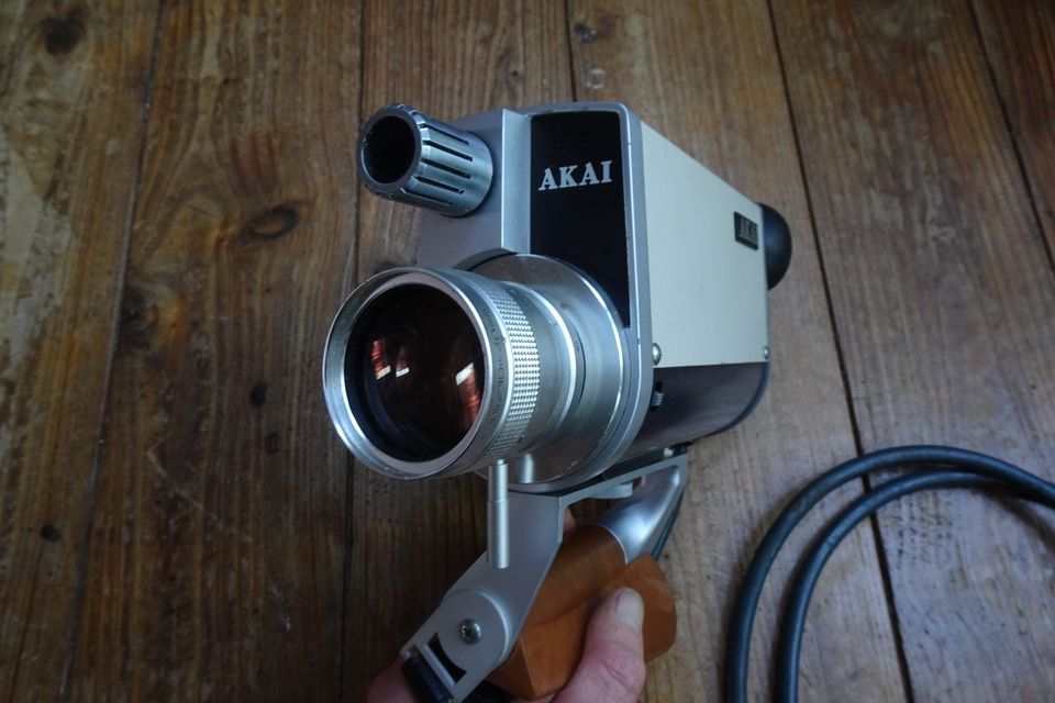Akai VC110 Vintage/Retro Videokamera, Super 8, Japan 1972 in Flieth-Stegelitz