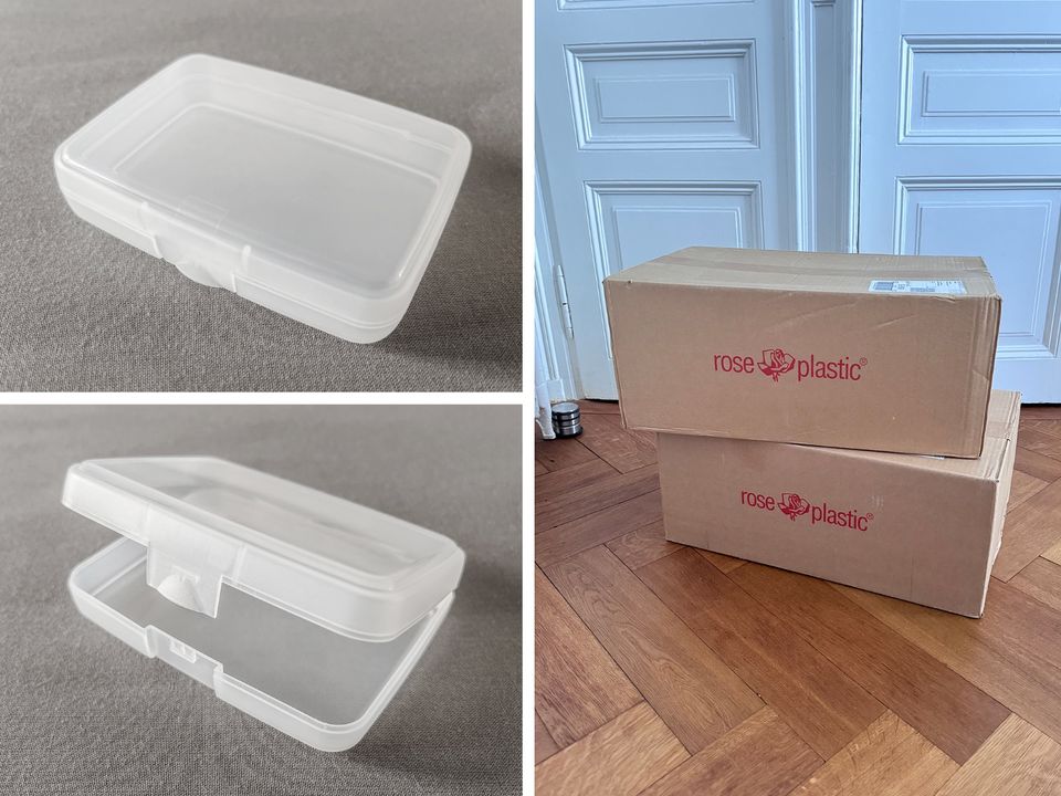 172 Kunststoffboxen transparent PP23 115x85x26mm Dose Box plastic in Frankfurt am Main