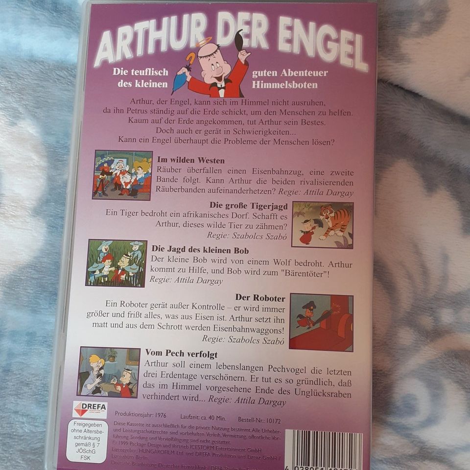 VHS_ Videokassette_ Arthur der Engel _ - Vintage - !!! in Rostock