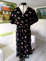 Umstandskleid, Stillkleid, M schwarz geblümt mit Rosen Bayern - Herrieden Vorschau