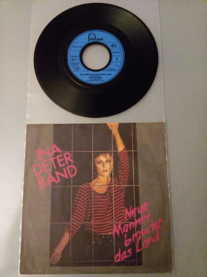 Ina Deter Band Single – Neue Männer Braucht Das Land – von 1982 in Köln