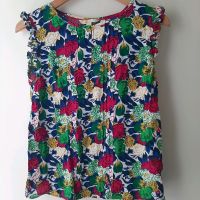 Boden Bluse bunt Rüschen Gr. 38/M floral Blumenprint Bremen - Borgfeld Vorschau