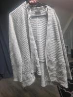 Graue Strickjacke kurz Gr. 44 Bayern - Gunzenhausen Vorschau
