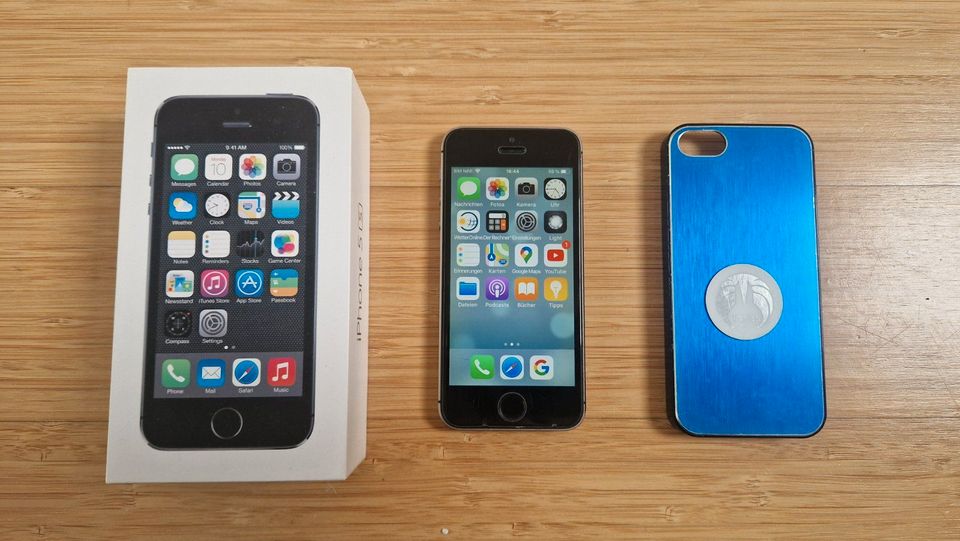 iPhone S5 - TOP-ZUSTAND - inkl. Schutzhülle und Original-Karton in Köln