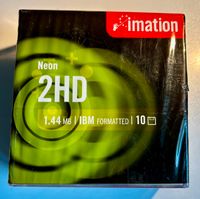 NEU! Imation 2HD 3,5 Zoll PC Disketten 1,44MB 10er Packung Neon Baden-Württemberg - Tettnang Vorschau