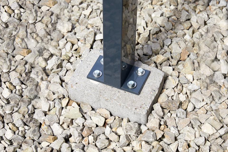 Terrassenüberdachung Gutta Bausatz Typ A Anthrazit 3x3 - Neuware in Moers