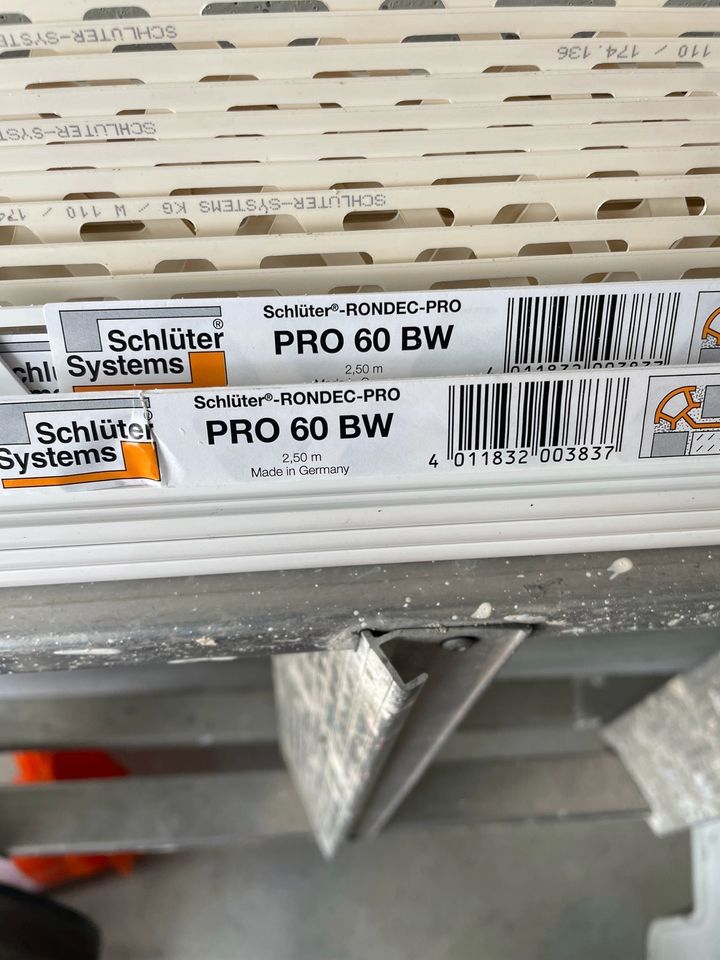 10x Schlüter Rondec Pro 60 BW 2,5m in Seelze