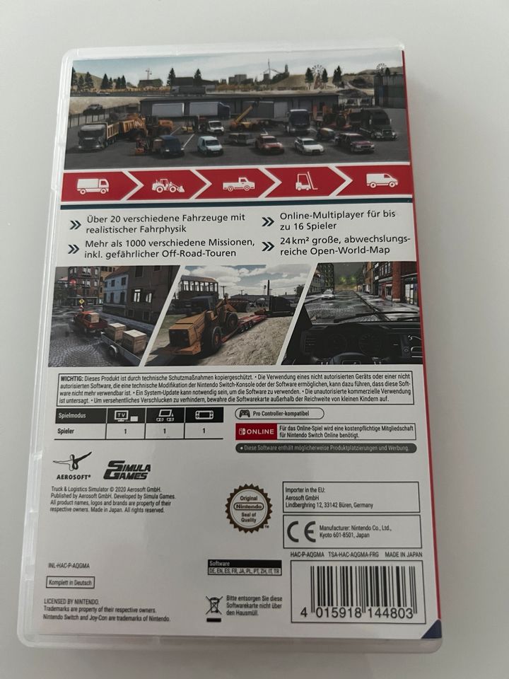 Nintendo Switch Lite 4 spiele Bilder in der Anzeige kosten extra in Bochum