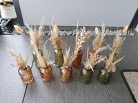 Dekovasen Vasen mit Trockenblumen Niedersachsen - Wiesmoor Vorschau