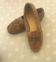 Damen Slipper braunes Velourleder Größe 7, Gabor Bayern - Donauwörth Vorschau