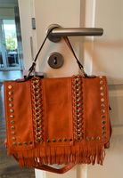 NEU Handtasche orange Schultertasche mit Fransen Sommertasche Hessen - Haiger Vorschau