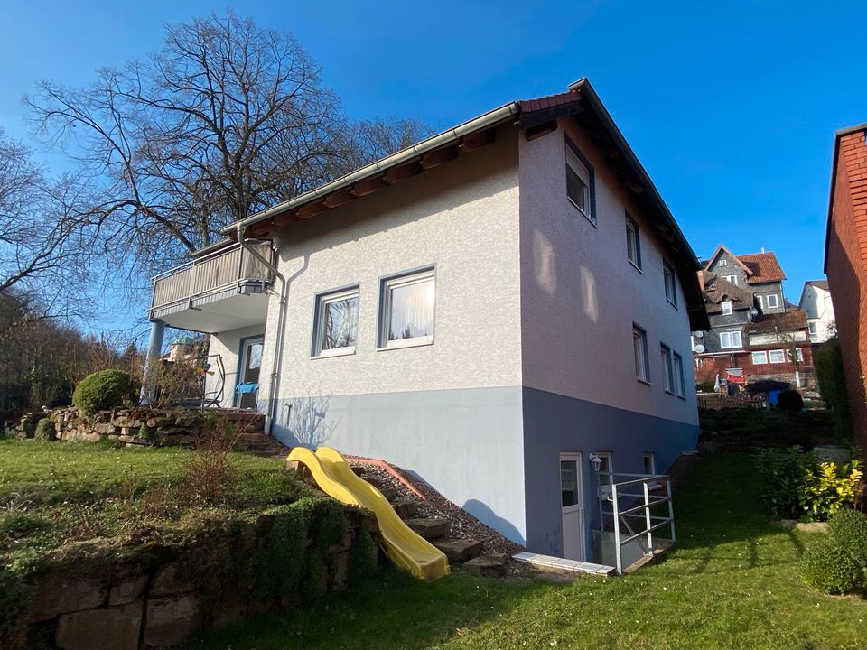 Zweifamilienhaus mit Doppelgarage von privat zu verkaufen in Stadtoldendorf