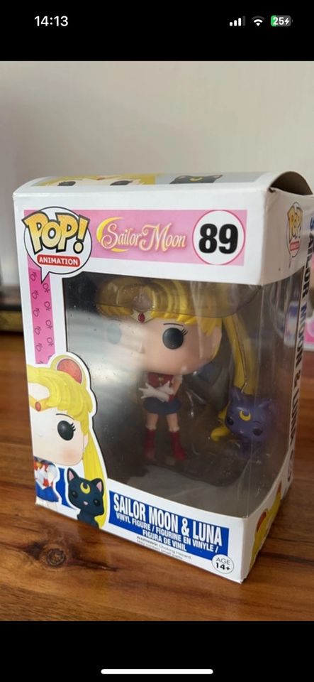 Funko Pop Sailor Moon & Luna 89 in Bad Laer