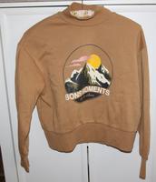Damen H & M Sweatshirt Natur Motiv beige braun xs Hessen - Büttelborn Vorschau