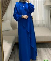 Maxikleid Abendkleid Gr 40 42 Königsblau mit Perlen Damen Nordrhein-Westfalen - Gelsenkirchen Vorschau