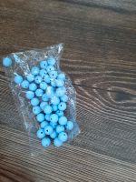 Silikonperlen hellblau 12mm für Schnullerketten Nordrhein-Westfalen - Medebach Vorschau