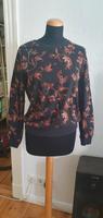 Pullover schwarz mit Blumen Orsay Gr. M Mitte - Wedding Vorschau