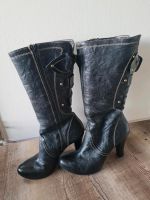 Dueffe Donna - italienische Stiefel Gr. 37 Rheinland-Pfalz - Weitersborn Vorschau