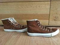 Converse All Star Chucks Winter gefüttert Leder Gr. 6 1/2 #unisex Berlin - Reinickendorf Vorschau