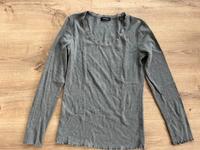 Graues Tchibo Langarmshirt Größe 40/42 Hessen - Biedenkopf Vorschau
