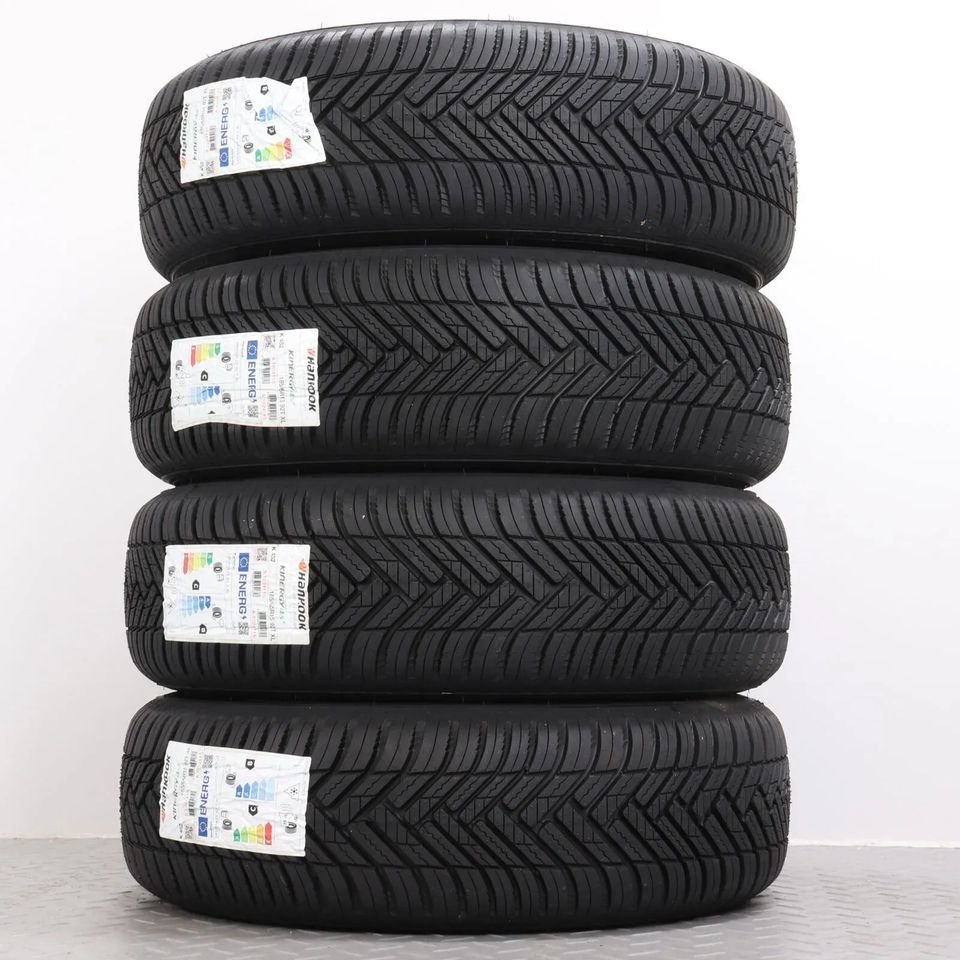 Ganzjahresräder 15 Zoll Volkswagen Polo 6 2G AW Original Felgen 2G0071495 KBA50416 Ganzjahresreifen 185/65R15 92T XL (Extra Load) Hankook Kinergy 4s 2 "Corvara" brillantsilber Silber 5,5x15ET40 5x100 in Gefell