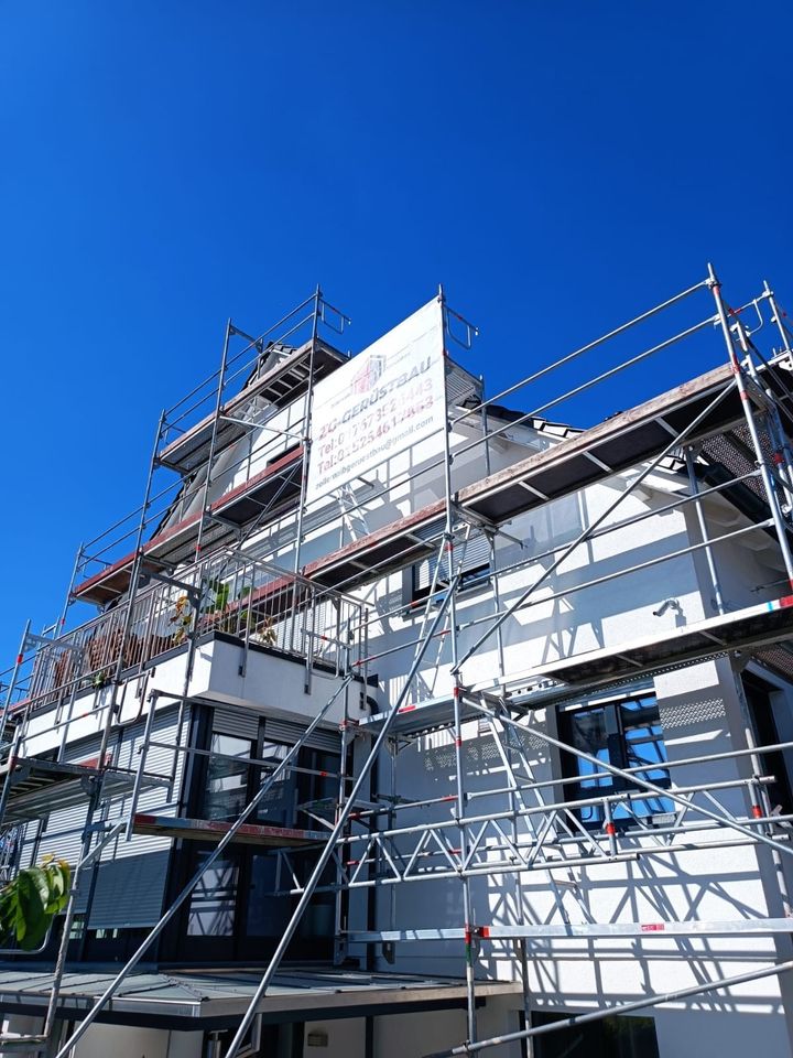 Gerüstbau Photovoltaik *Maler *Dachdecker *Maurer *Stuckateur in Hechingen