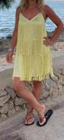 Zara Fransenkleid gelb Größe Sommerkleid Größe M Sachsen - Brandis Vorschau