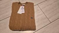 Original Lacoste Herren Zopf Woll Pullover 6 in XL Neu in Braun Bayern - Augsburg Vorschau