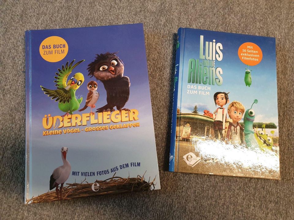Kinderbücher Buch zum Film LUIS und die Aliens und ÜBERFLIEGER in Augsburg